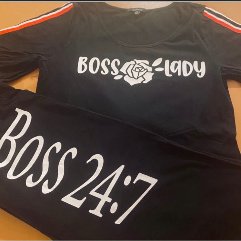 Size 2X Biker Shorts w/Tee